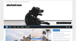 Desktop Screenshot of alexharkness.com
